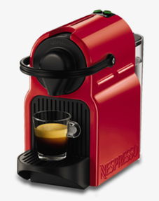 深红咖啡机高清产品实物素材图，免费下载尽在千库网